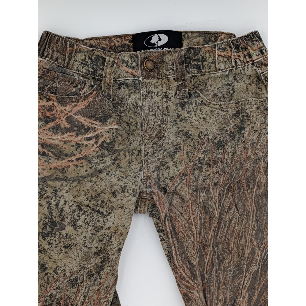 Mossy Oak Kids Camo Pants Size M Cotton Blend Camouflage Outdoor Adventure‎ - Picture 4 of 11